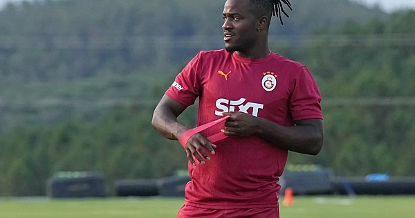 Galatasaray'ın antrenmanından kareler