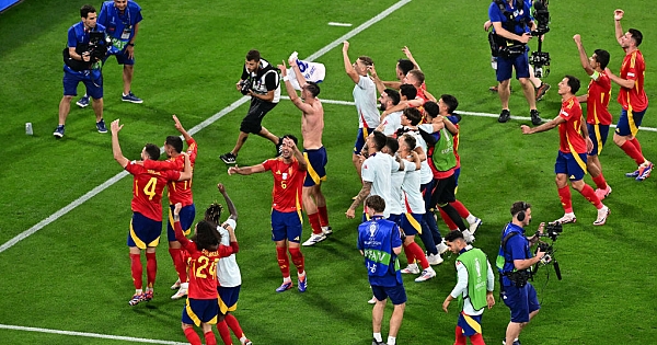 İspanya - Fransa maçının öne çıkan kareleri