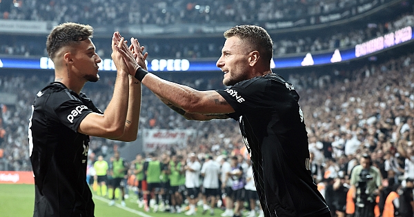 Beşiktaş - Lugano maçının öne çıkan fotoğrafları