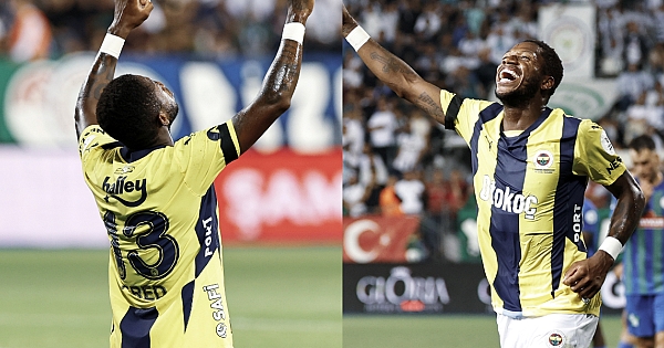Çaykur Rizespor - Fenerbahçe maçının öne çıkan fotoğrafları