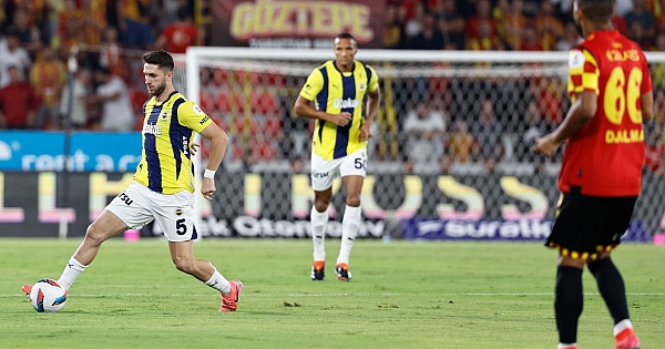 Göztepe - Fenerbahçe maçının öne çıkan kareleri