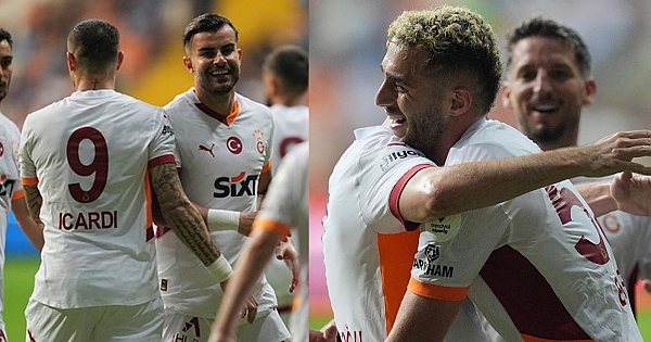 Adana Demirspor - Galatasaray maçının öne çıkan kareleri