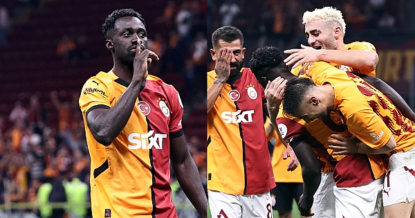 Galatasaray - Gaziantep FK maçının öne çıkan fotoğrafları
