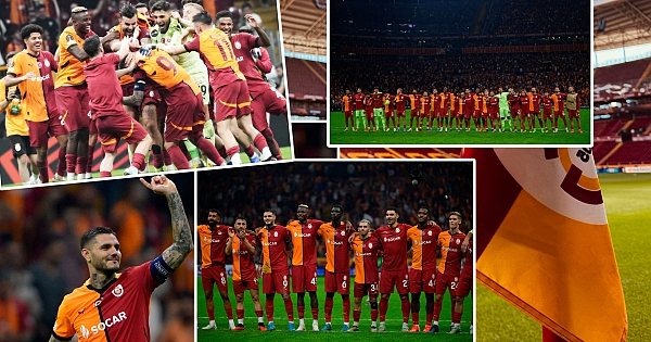 Galatasaray - PAOK maçının öne çıkan kareleri