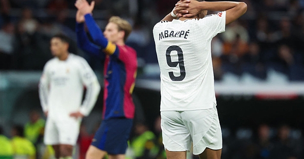 El Clasico'da maçın öne çıkan kareleri