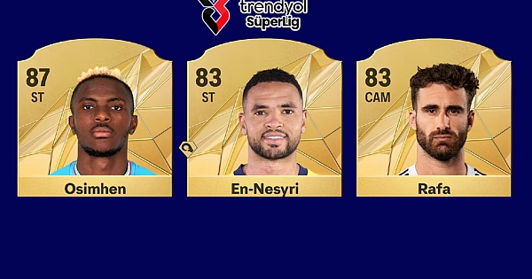 EA FC 25'te Süper Lig'in en iyi futbolcuları