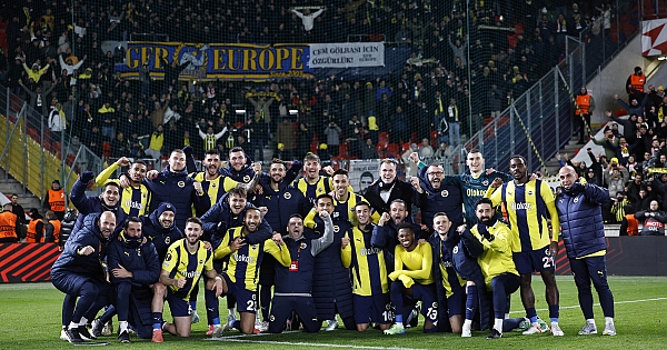 Slavia Prag - Fenerbahçe maçının öne çıkan kareleri