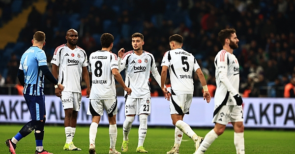 Adana Demirspor - Beşiktaş maçının öne çıkan kareleri