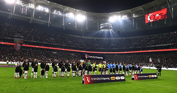 Beşiktaş - Trabzonspor maçının öne çıkan kareleri