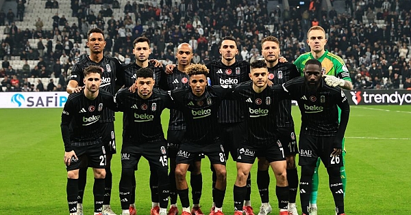 Beşiktaş - Gaziantep FK maçının öne çıkan kareleri
