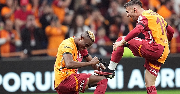 Galatasaray - Antalyaspor maçının öne çıkan kareleri