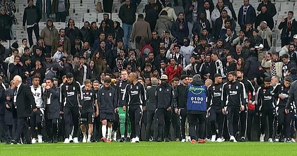 Beşiktaş - Başakşehir maçının öne çıkan anları