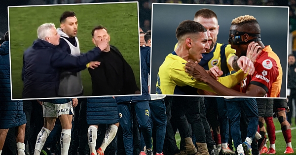 Fenerbahçe - Galatasaray maçının öne çıkan anları