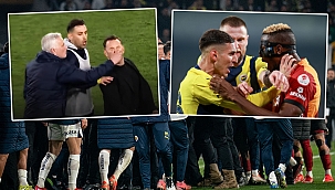 Fenerbahçe - Galatasaray maçının öne çıkan anları