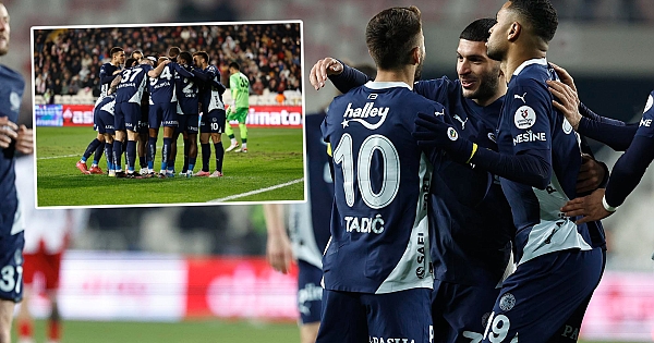 Sivasspor - Fenerbahçe maçının öne çıkan anları