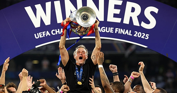 PSG'nin Şampiyonlar Ligi zaferinden öne çıkan kareler!