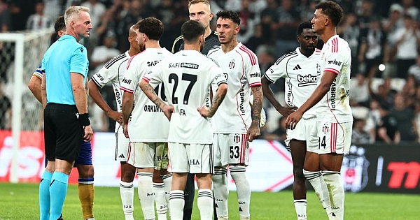 Beşiktaş - Lausanne maçının fotoğrafları