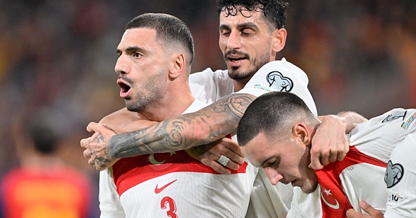 İspanya - Türkiye maçının fotoğrafları