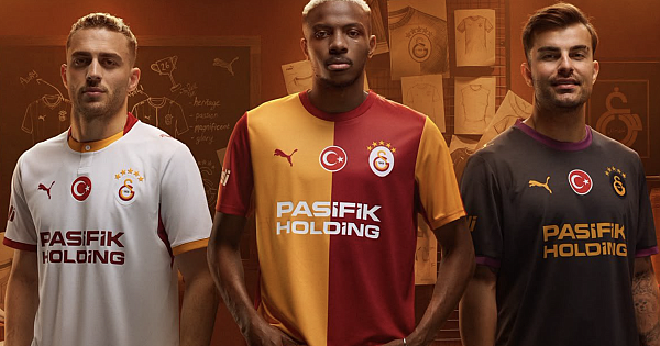 Galatasaray'ın yeni sezon formaları tanıtıldı