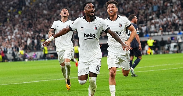Beşiktaş - Marsilya maçının fotoğrafları