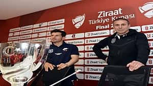 Abdullah Avcı ve Emre Belözoğlu kupa finali öncesi konuştu