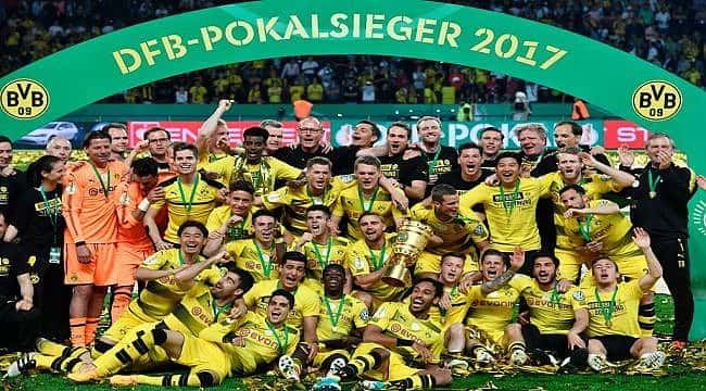 Almanya Kupası'nın sahibi Dortmund