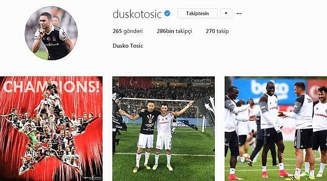 Dusko Tosic'ten van Persie'ye gönderme