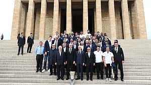 Fenerbahçe'nin EuroLeague kupası Ata'nın huzurunda