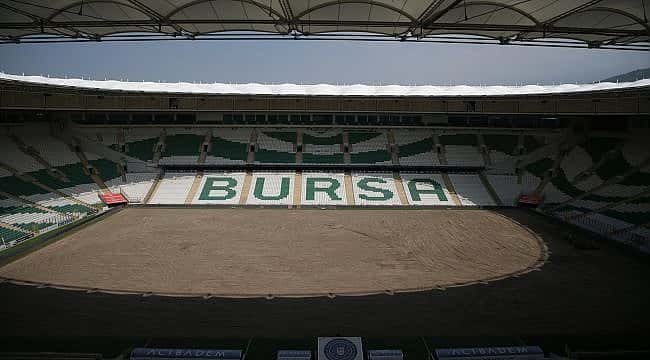 Bursaspor da hibrit çime geçiyor