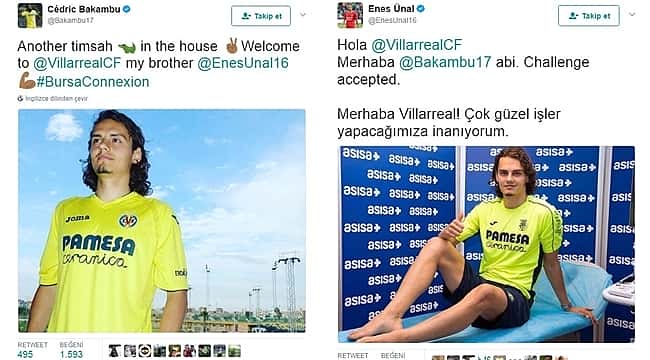 Enes Ünal'a sıcak karşılama