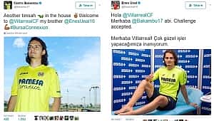 Enes Ünal'a sıcak karşılama