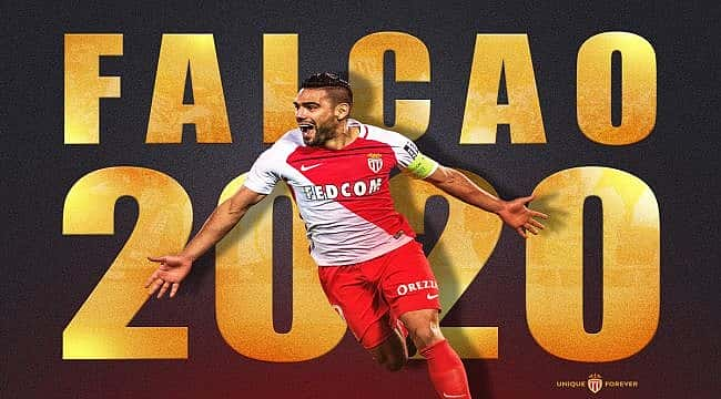 Falcao Monaco ile sözleşmesini uzattı