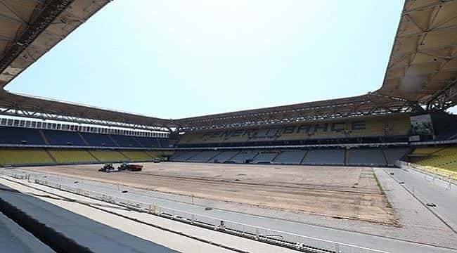 Fenerbahçe Ülker Stadyumu'nun ve tesislerin zeminlerini değiştiriyor