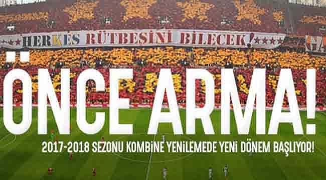 Galatasaray kombine fiyatlarını belirledi