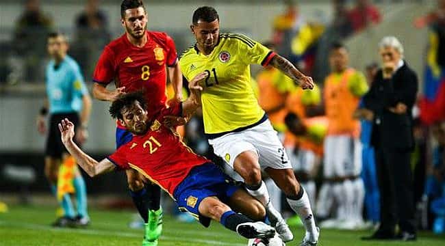 İspanya Kolombiya maçından kazanan çıkmadı