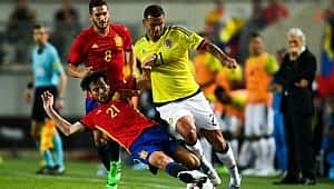 İspanya Kolombiya maçından kazanan çıkmadı