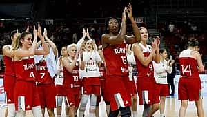 Kadın millilerden güzel prova