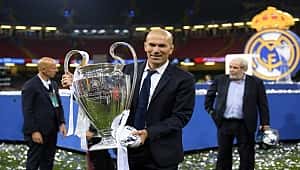 Kupaların efendisi Zinedine Zidane