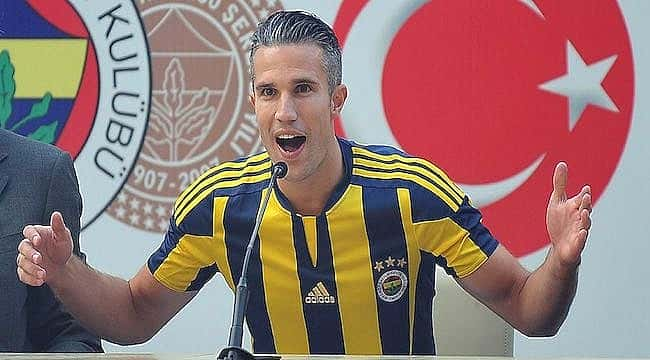 Robin van Persie'den mesaj var