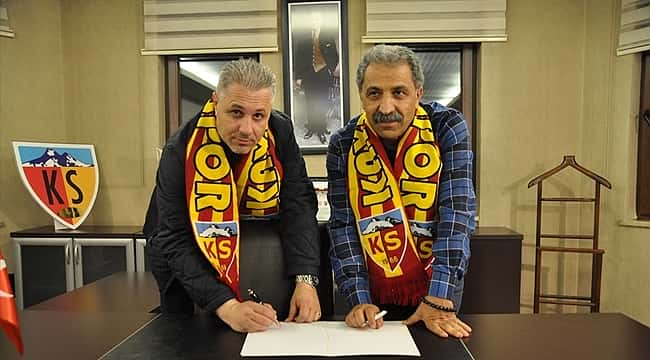 Teknik direktör Sumudica Kayserispor'da