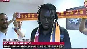 Ve Bafetimbi Gomis İstanbul'da