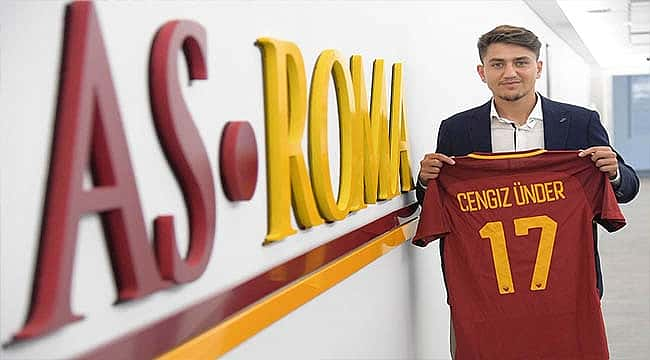 Cengiz Ünder Roma'ya resmi imzayı attı