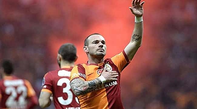 Galatasaray ve Sneijder'den ayrılık sonrası paylaşımlar geldi