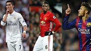 İşte tarihin en pahalı 10 transferi!