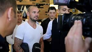 Sneijder sağlık kontrolünden geçti