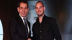 Sneijder zirvesi gergin geçti. İşte detaylar