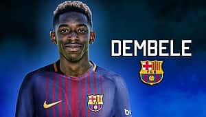 Barcelona, Ousmane Dembele ile 5 yıllık sözleşme imzaladı