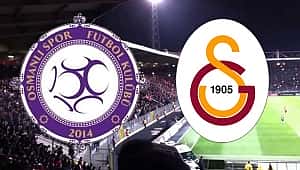 Galatasaray zorlu Osmanlıspor deplasmanında
