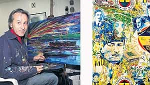 İngiliz ressamdan Fenerbahçe'ye 110. Yıl tablosu