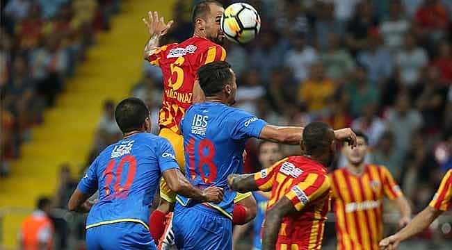 Kayserispor Göztepe'yi tek golle geçti